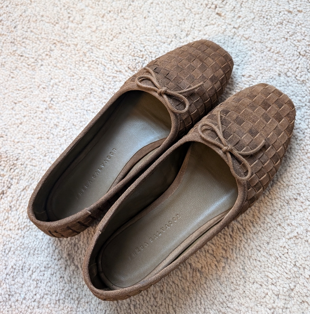 Jada Square-Toe Flat by Freda Salvador - 7.5 - Picture 2 of 8